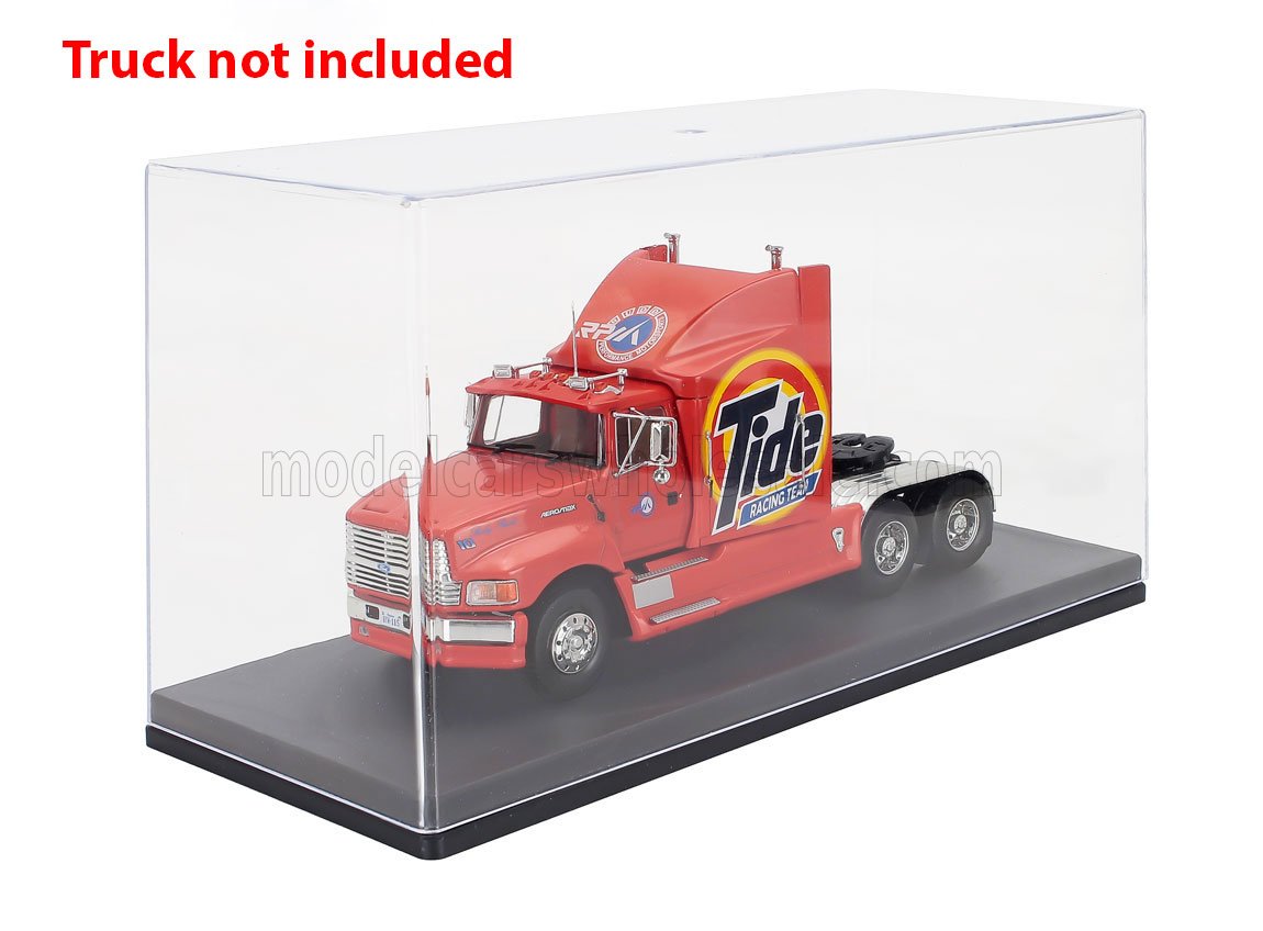 1:43 Бокс для серии Tractor Truck Tuning Collection (черный подиум / прозрачный колпак) - 197605