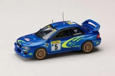 1:64 SUBARU Impreza WRC #5 Monte Carlo (1999), blue/yellow - HJR645041A