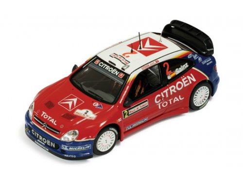 1:43 CITROEN Xsara WRC #2 C.Sainz-M.Martin Rally Turkey (2005), red - RAM197