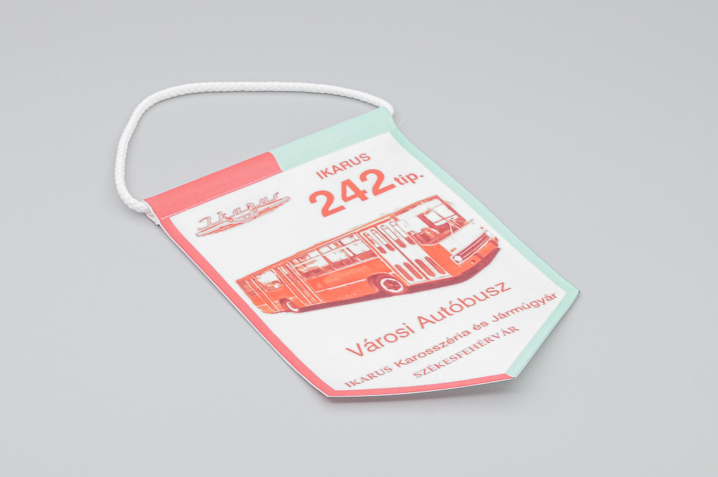 Вымпел IKARUS-242 Городской автобус с пониженным уровнем пола - DES-052