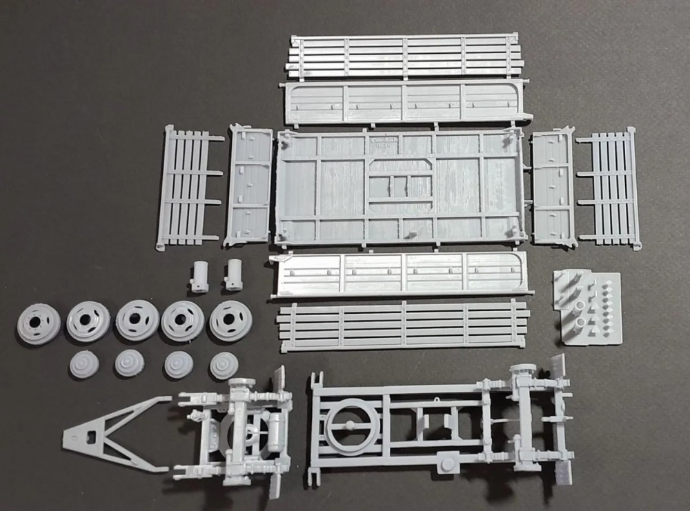 1:43 Сборная модель прицеп ГКБ-819 - Fmlab0012