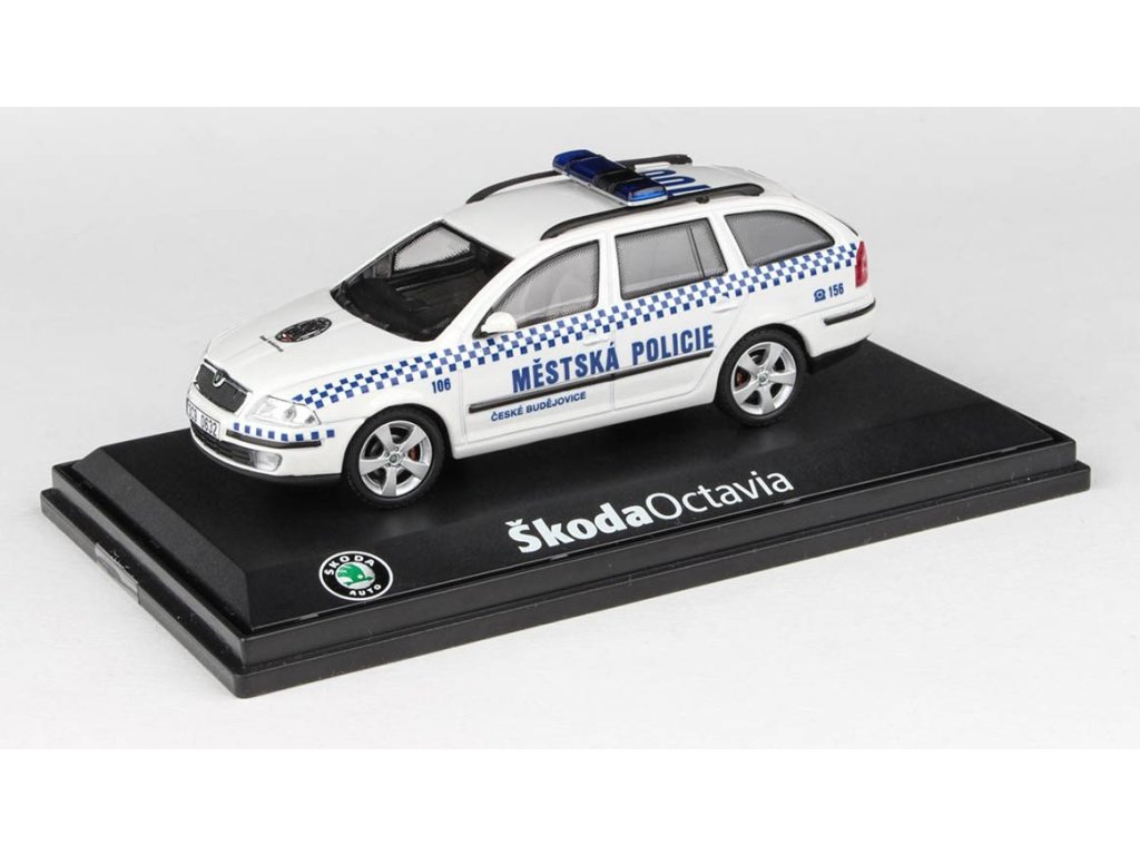 1:43 SKODA Octavia II Combi - (2004) Městská Policie České Budějovice 106 - 002XBZZ