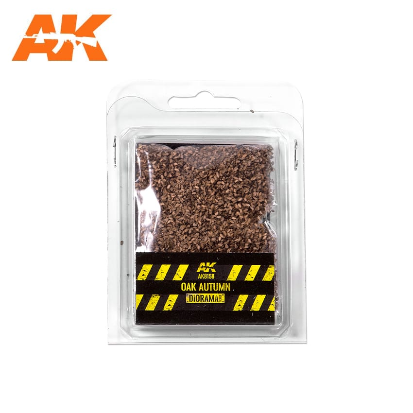 OAK AUTUMN LEAVES - 28 mm. 1/72 (Bag 7 gr.) - AK8158