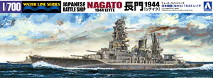 1:700 Сборная модель I.J.N BATTLE SHIP NAGATO 1944 RETAKE - 00928