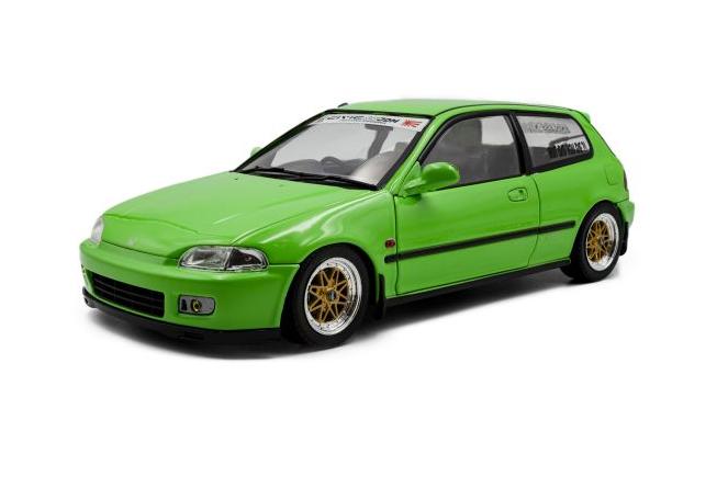 1:18 HONDA Civic (EG6) (1991), neon green - S1810408
