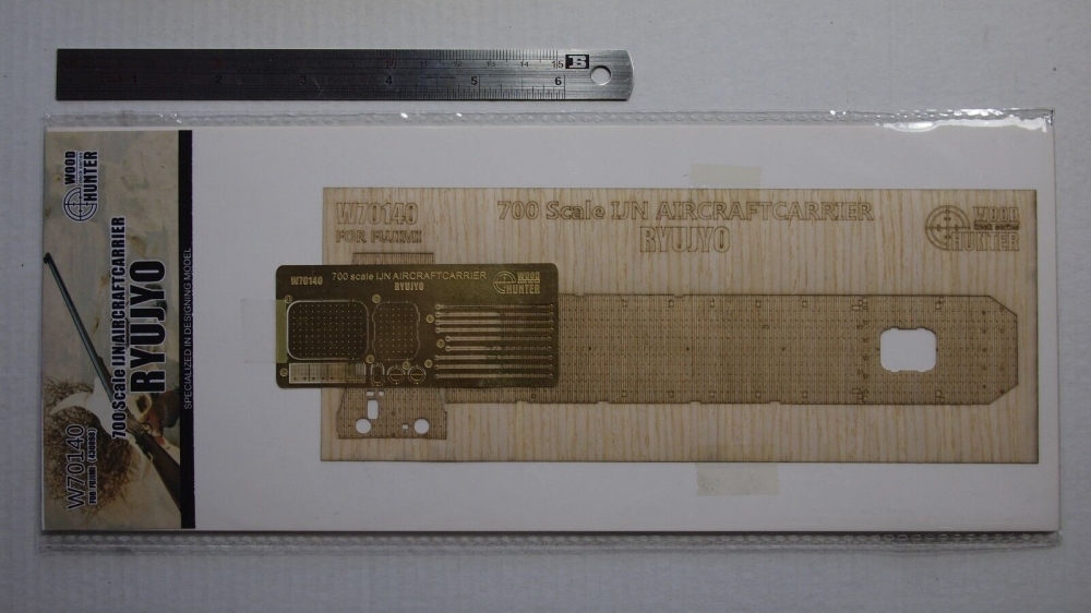 1:700 Набор деталей IJN Aircraftcarrier Ryujyo Wooden Deck (Fujimi 430898) - W70140