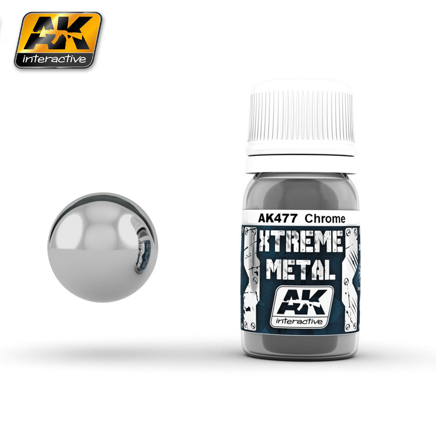 XTREME METAL CHROME 30мл (металлик, хром) - AK-477
