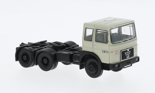 1:87 MAN F7 SZM DB трёхосный тягач (1968), серый - 78161