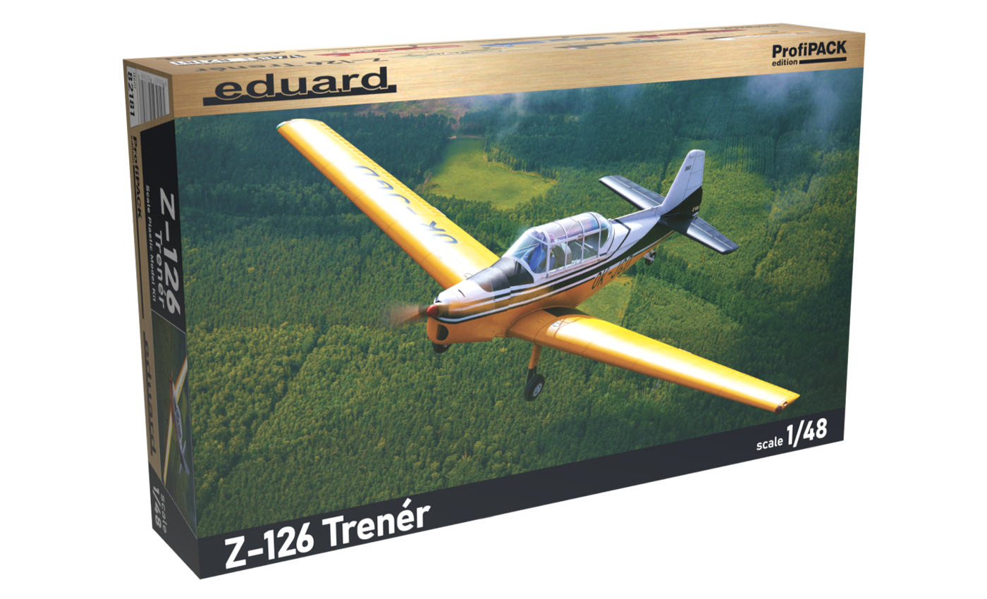 1:48 Сборная модель cамолёт Zlin Z-126 версия Profipack - 82181