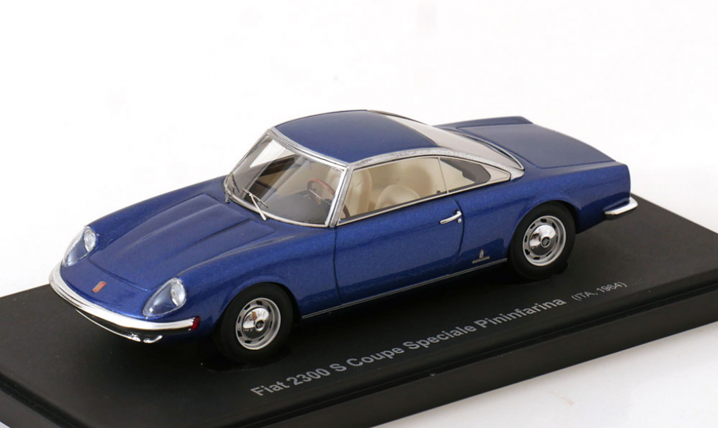 1:43 FIAT  2300S COUPE SPECIALE PININFARINA ITALY (1964), BLUE MET - ATC60091