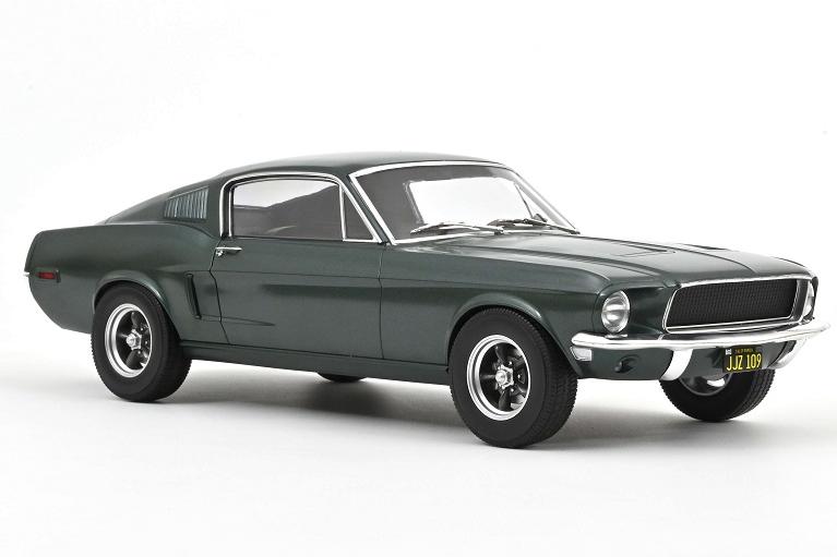 1:12 FORD Mustang GT Fastback 'Bullitt' (1968), Satin Green (Steve McQueen'из к/ф 'Буллит') - 122702