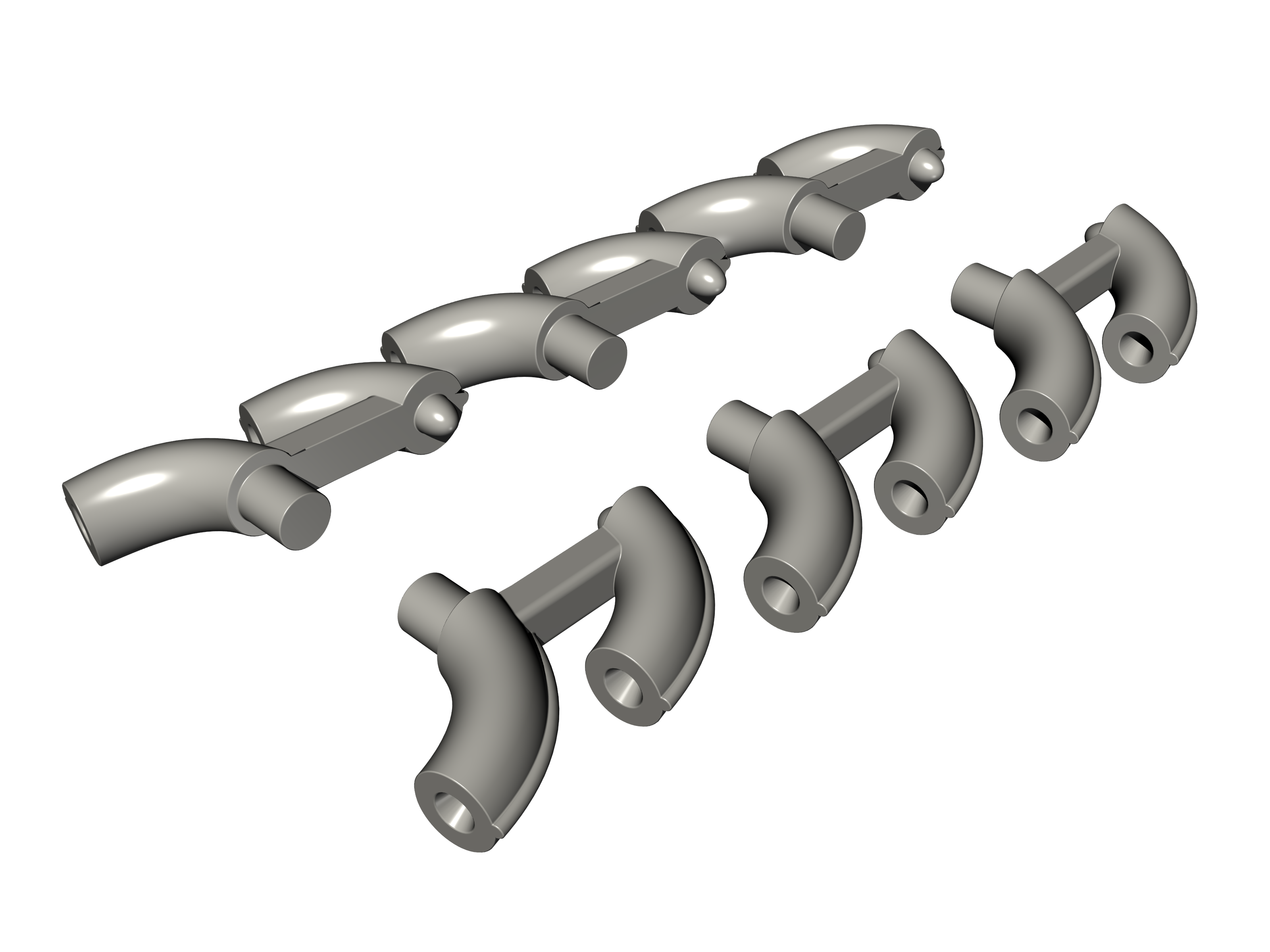 1:72 Выхлопные трубы P-40E (Special Hobby) - Q72335