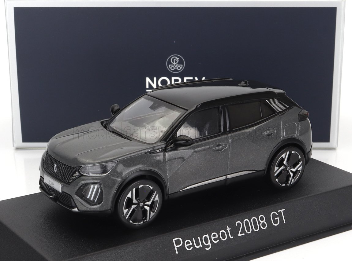 1:43 PEUGEOT 2008 Gt (2024), Selenium Grey - 472870