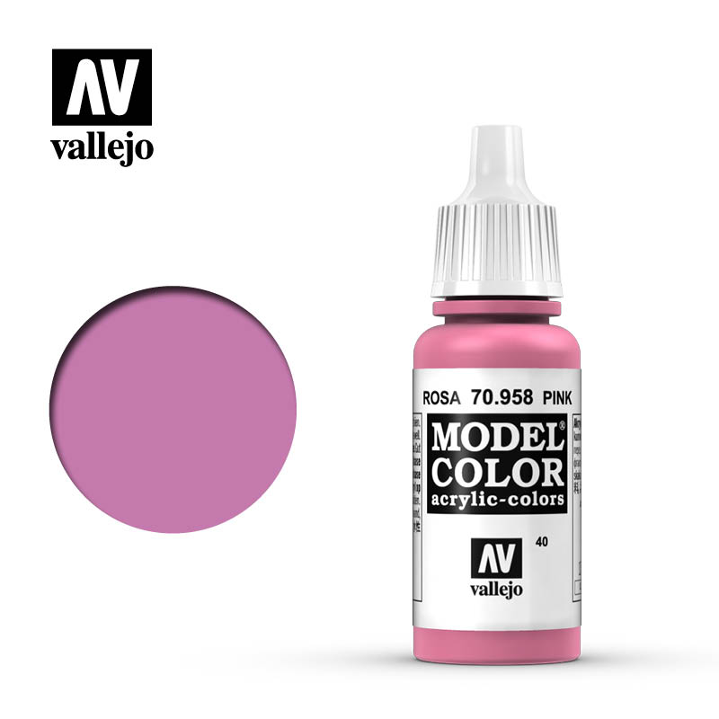 Краска акриловая `Model Color` Розовый / Pink - 70958