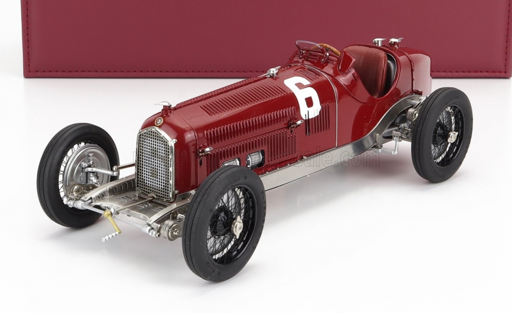 1:18 ALFA ROMEO F1 P3 N6 Winner Monza Gp (1932) R.Caracciola, Red - M221