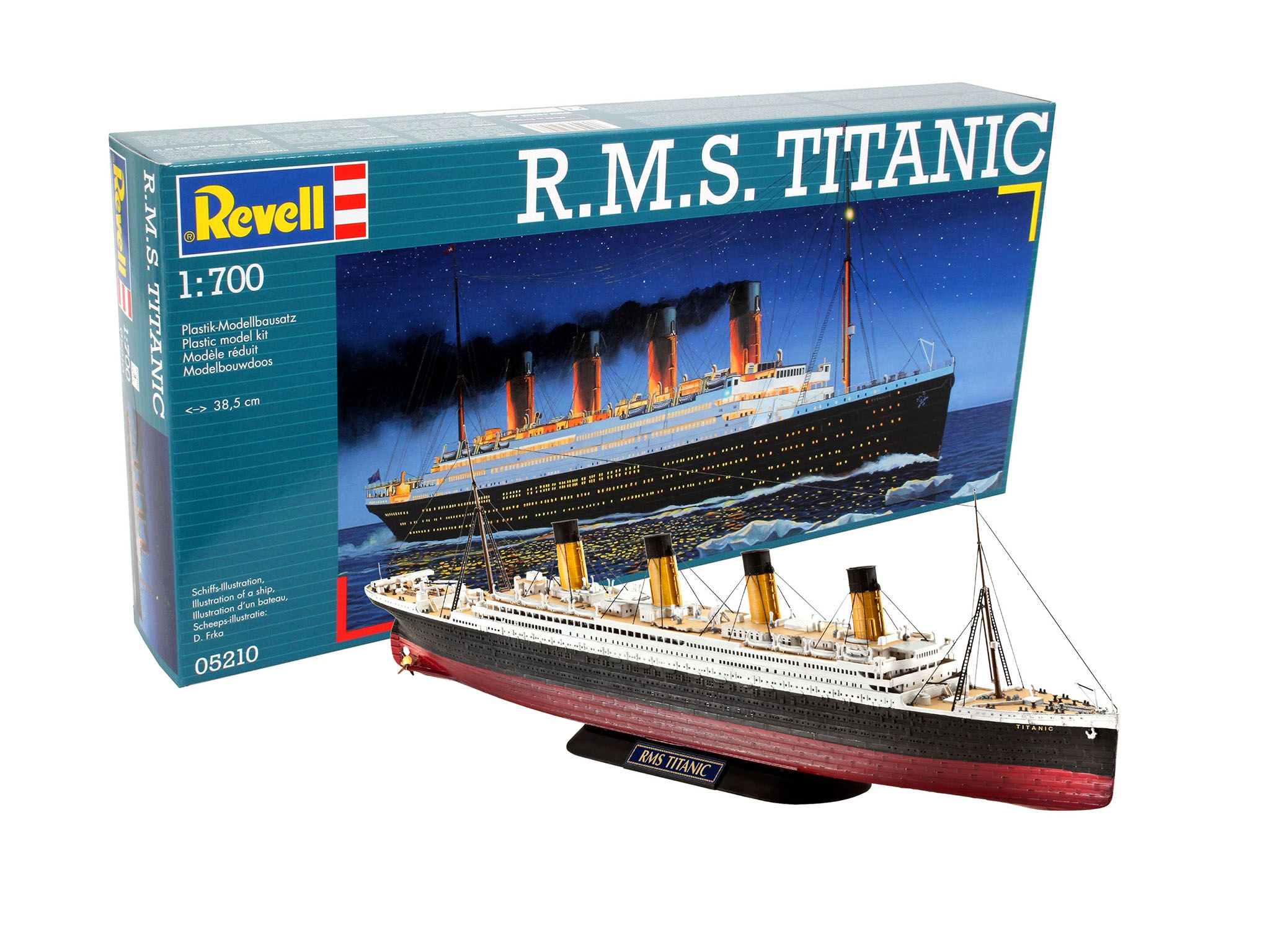 1:700 Сборная модель Пароход Титаник, британский - 05210