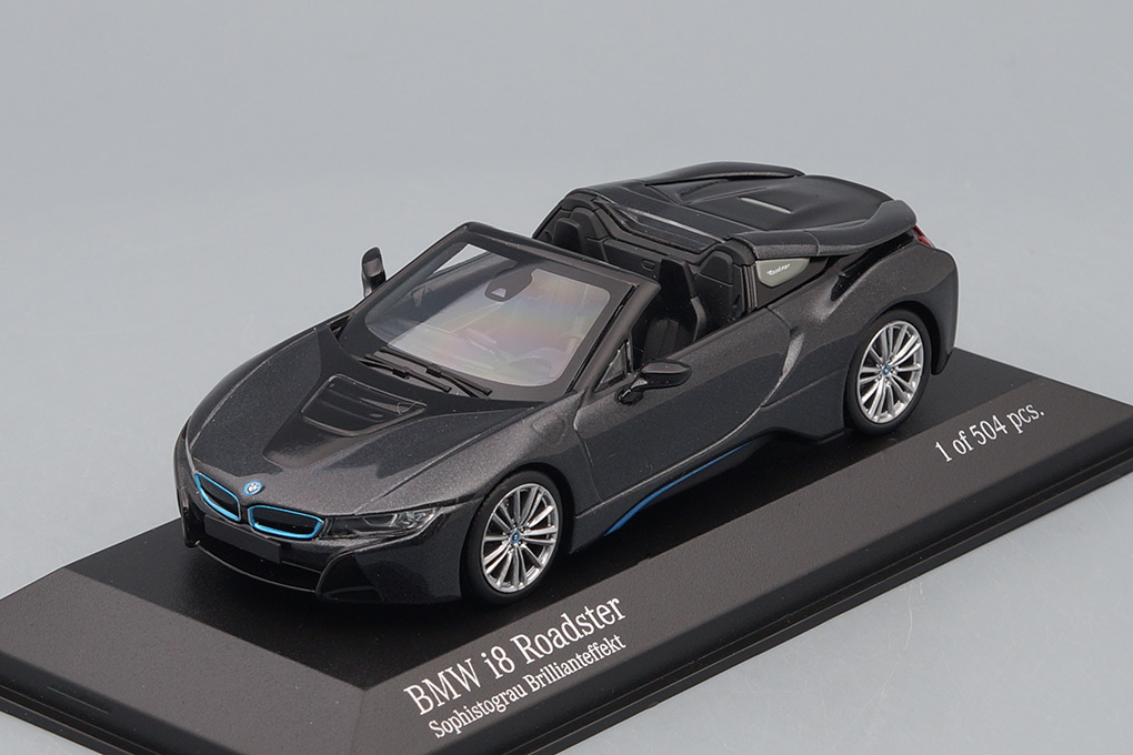 1:43 BMW I8 roadster (I15)  2017  grey metallic - 410027030