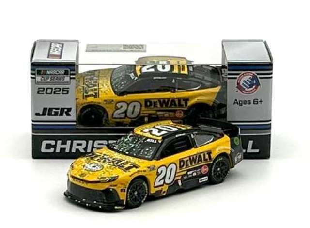1:64 Toyota Camry #20 Christopher Bell *DeWalt*, yellow/black/white 2025 - W202565DWLCD7
