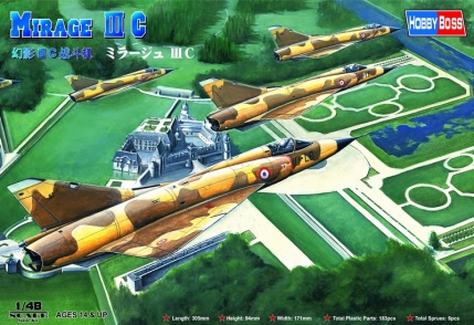 1:48 Сборная модель Mirage III C Fighter - 80315