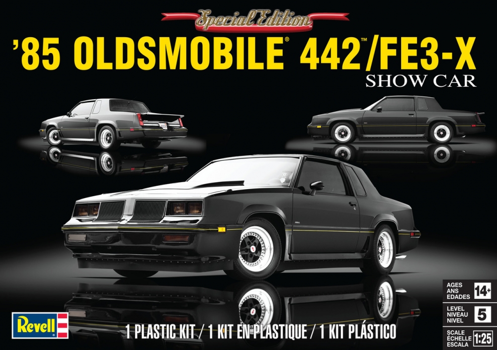 1:25 Сборная модель Oldsmobile 442/FE3-X Show Car 1985 - 14446