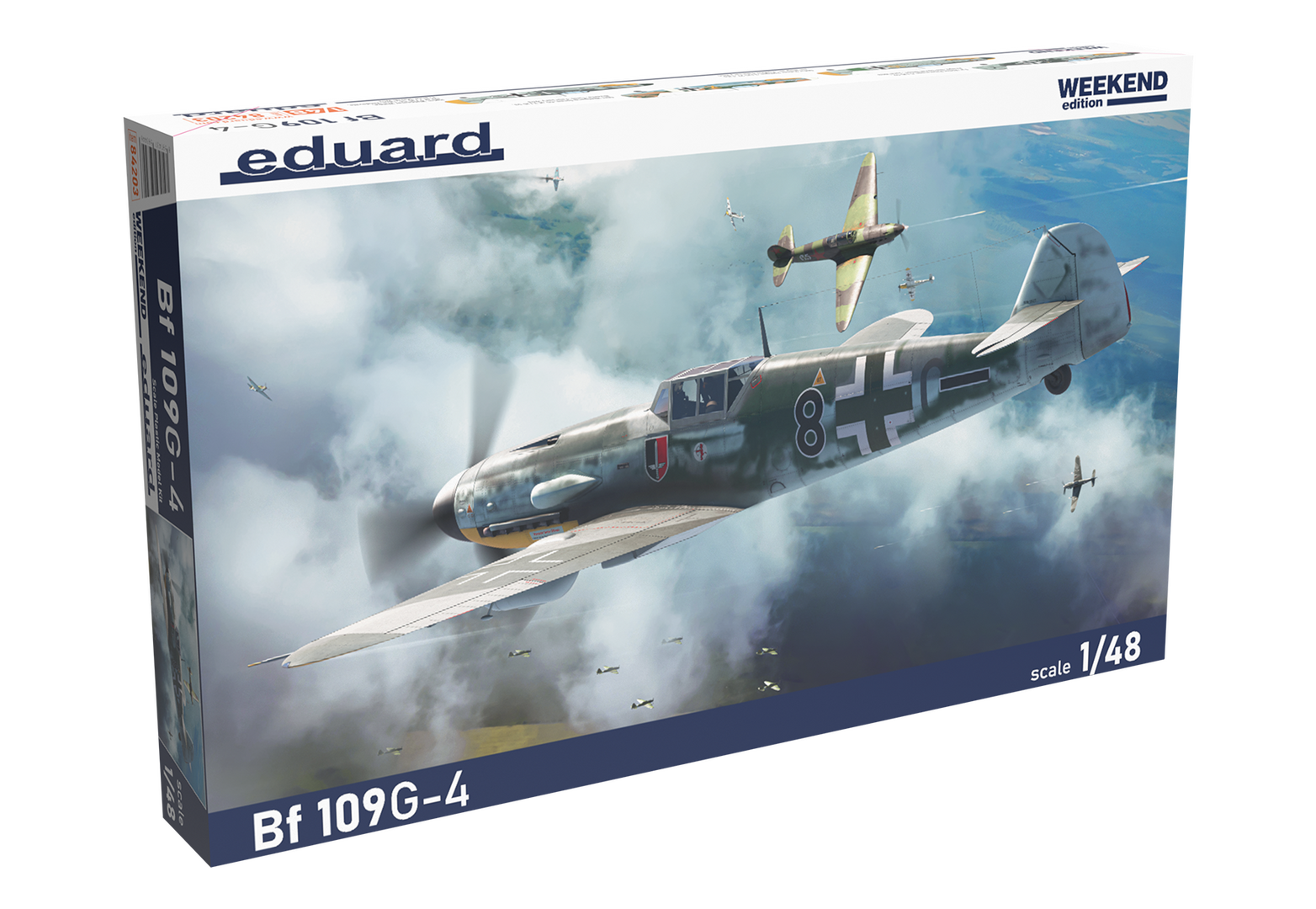 1:48 Сборная модель Bf 109G-4 - The Weekend Edition - 84203