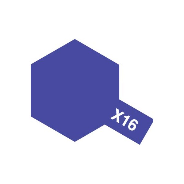 X-16 Purple (краска эмалевая, фиолетовый глянцевый), 10мл. - 80016