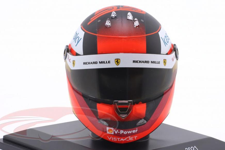 1:5 MINI HELMET Carlos Sainz jr. Scuderia Ferrari №55 Formula 1 (2021) - MW8ALA0031