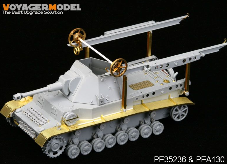 1:35 Фототравление Крылья для Немецкого Heuschrecke IVb 'Grasshopper' WWII (для Dragon) - PEA130