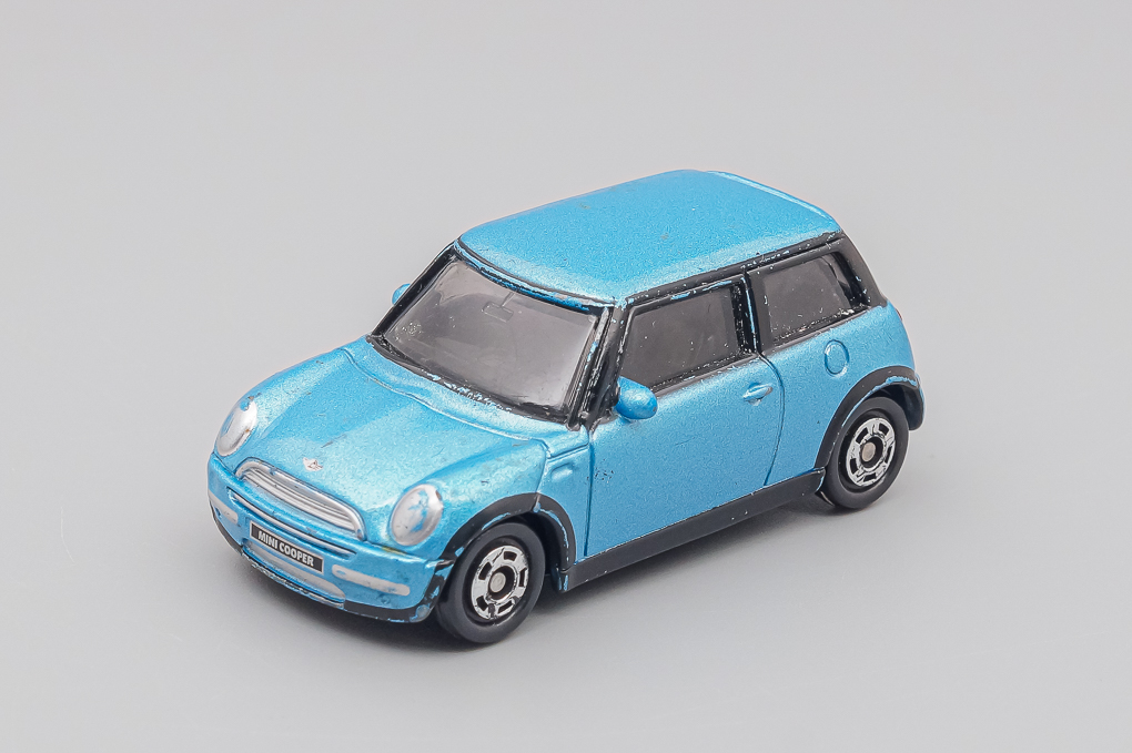 1:57 MINI Cooper, blue - TOM007-X1