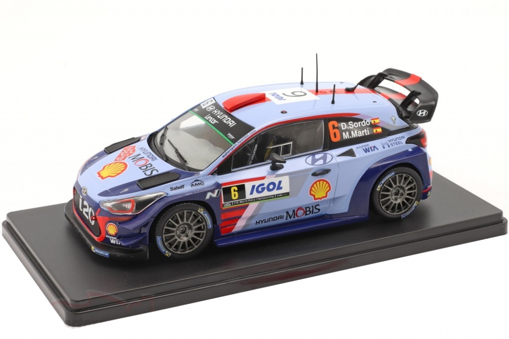 1:24 HYUNDAI i20 WRC #6 'Hyundai Shell Mobis WRT' Sordo/Del Barrio  Rally Tour De Corse 2017 - 24WRC005