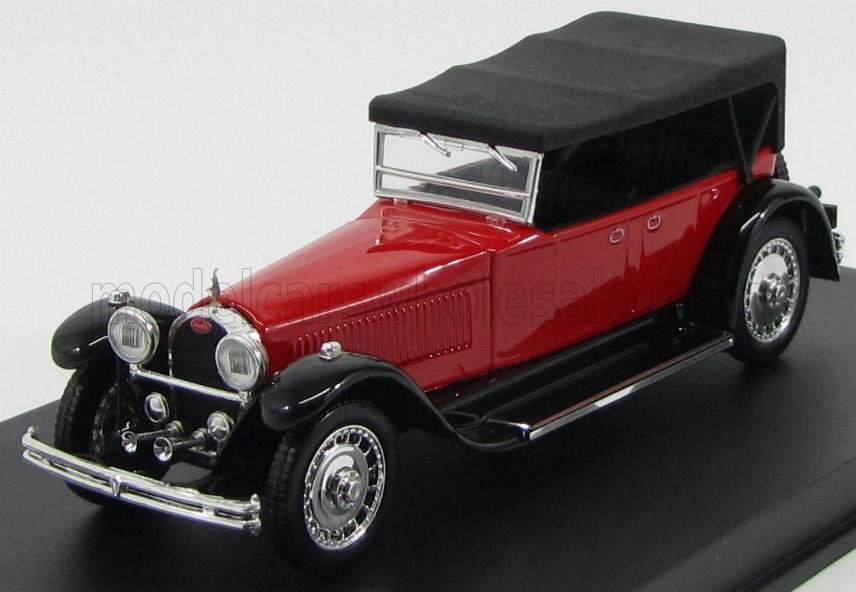 1:43 BUGATTI Type 41 Royale Torpedo Cabriolet Closed (1927), Red Black - 4432