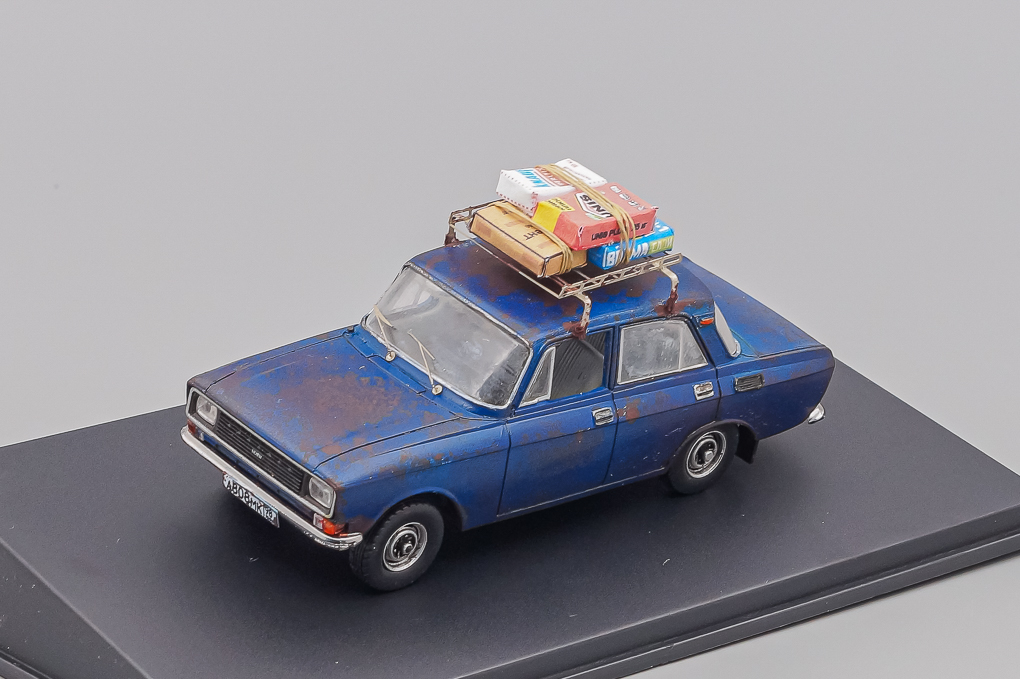 1:43 МОСКВИЧ 2140 (1968), синий - LD174