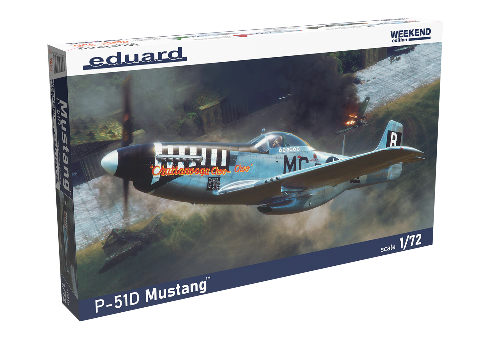 1:72 Сборная модель P-51D Mustang - 7477