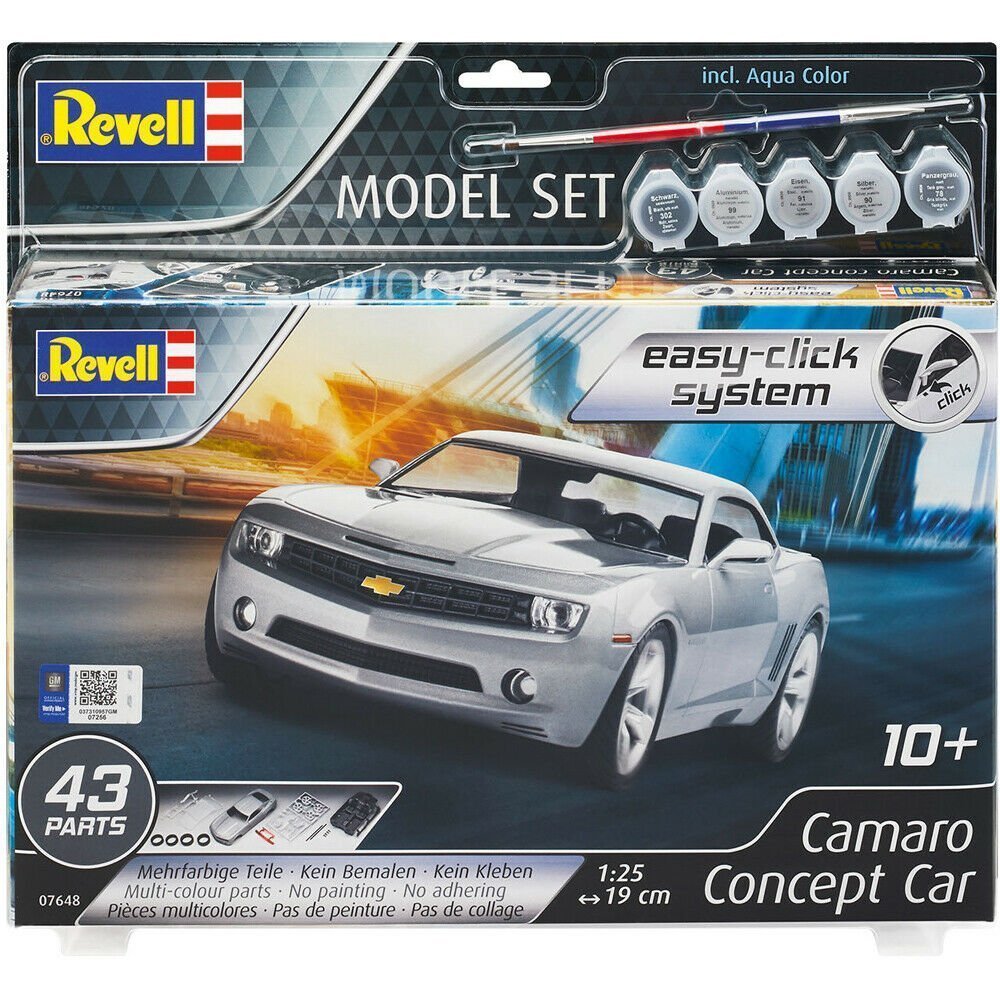 1:25 Сборная модель Camaro Concept Car (подарочный набор) - 67648