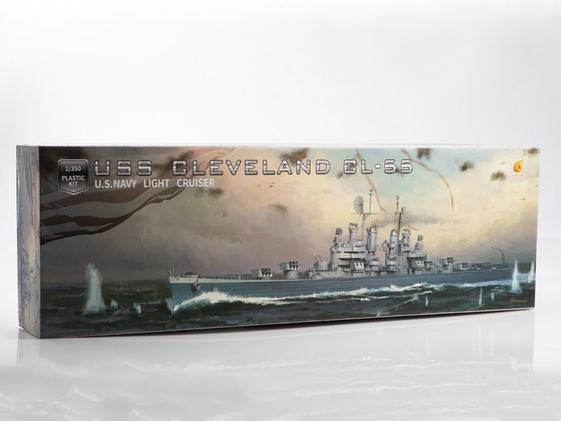 1:350 Сборная модель USS Cleveland - VF350920