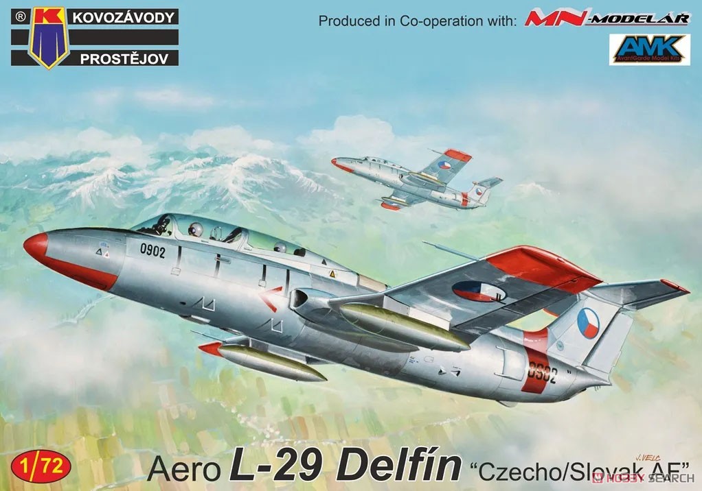 1:72 Сборная модель Aero L-29 Delfín 'Czecho/Slovak AF' - KPM0458