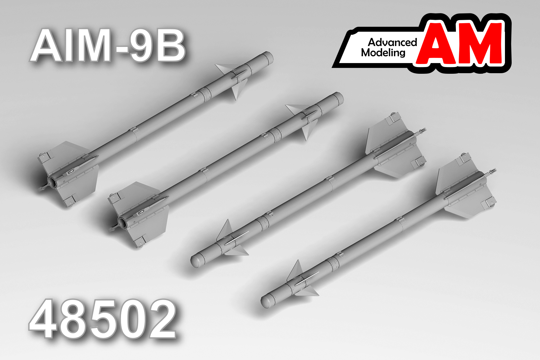1:48 Авиационная управляемая ракета AIM-9B - amc 48502