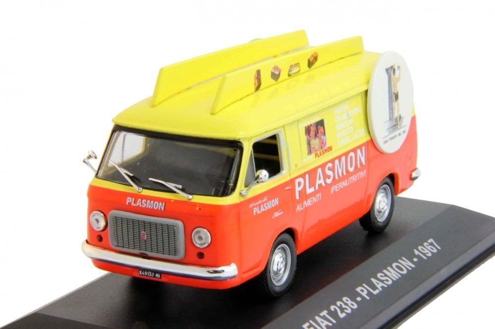 1:43 FIAT 238 Plasmon (1967), yellow / orange - AF003