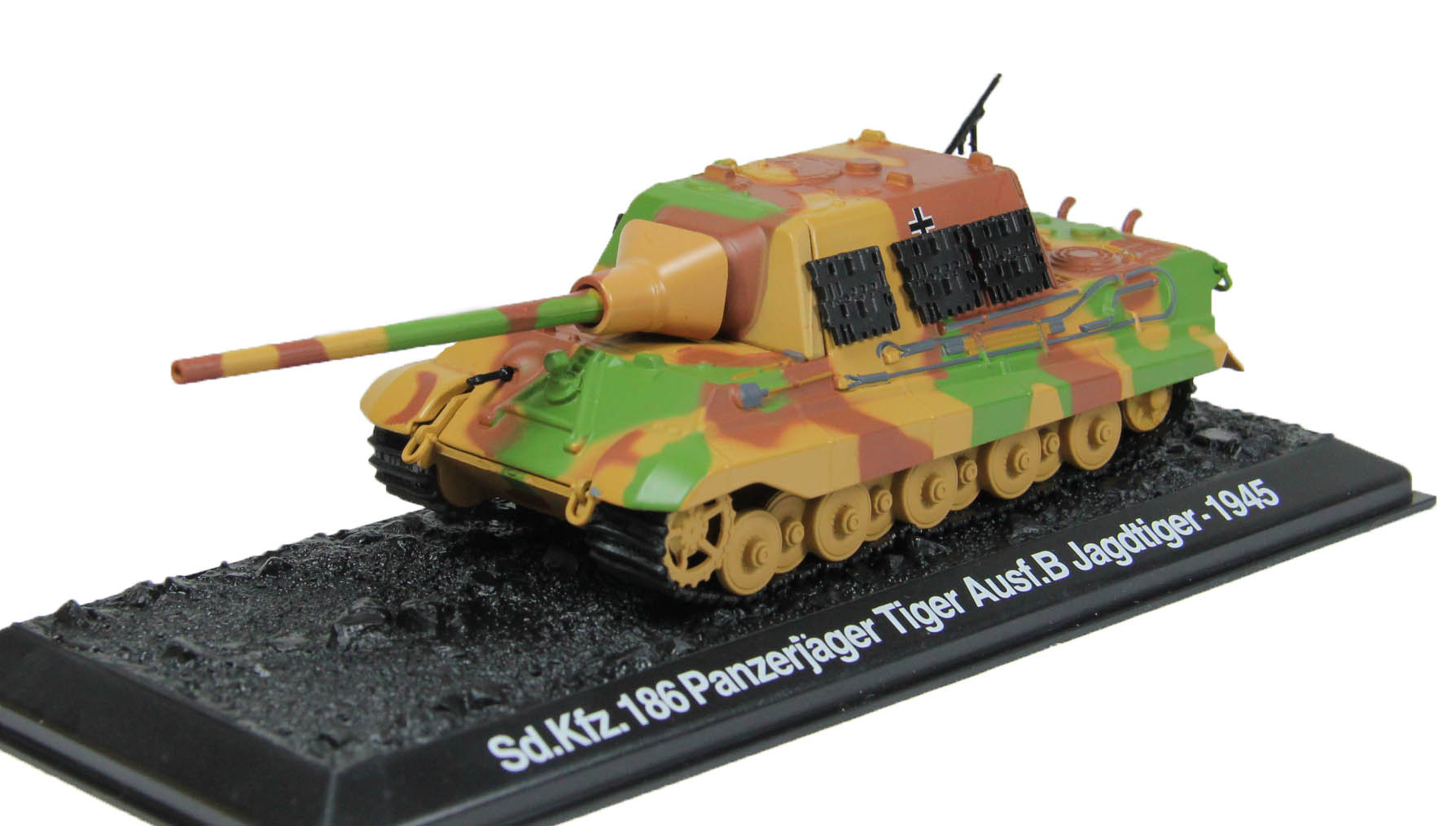 1:72 Sd.Kfz.186 Panzerjager Tiger Ausf.B Jagdtiger (1945), Танки Мира Коллекция 15 - TMK015