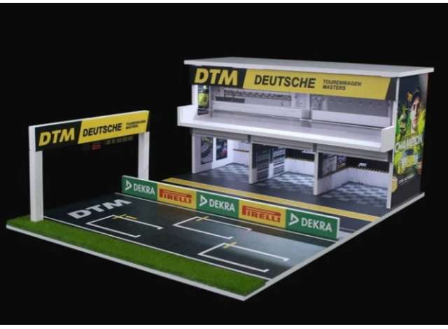 1:64 Diorama *DTM track with light*, various - MO936301