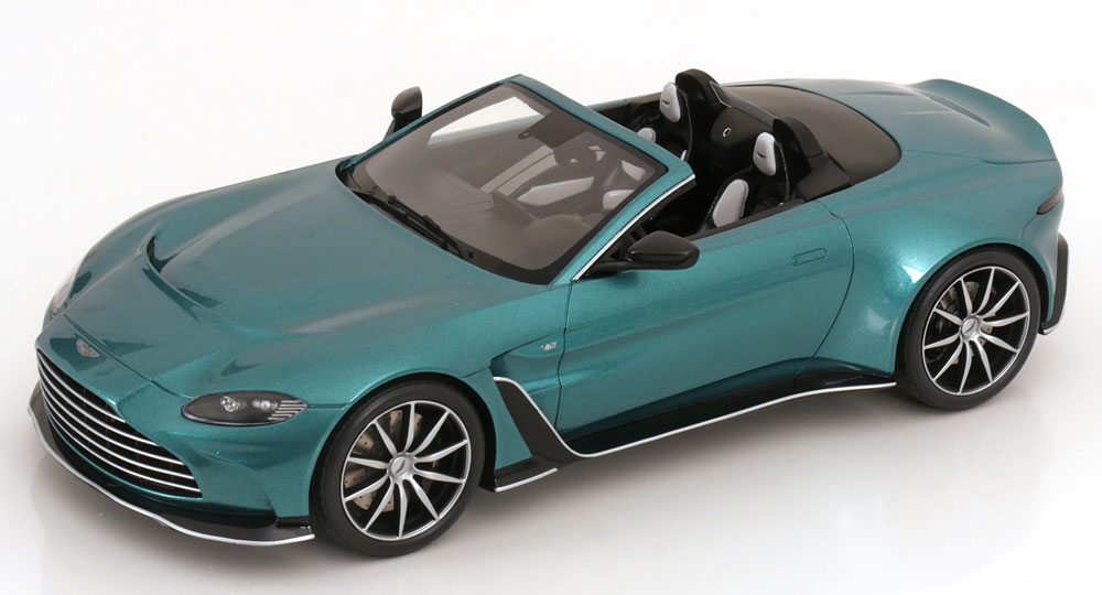 1:18 ASTON MARTIN V12 Vantage Roadster, greenmetallic - GT445