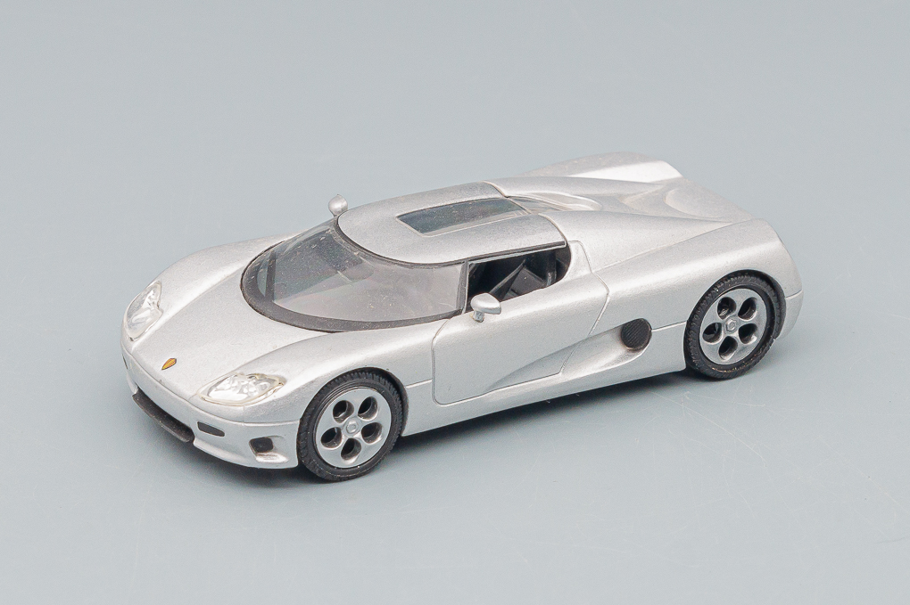 1:43 KOENIGSEGG CC 8S, Суперкары 31, silver - SUP031-X3