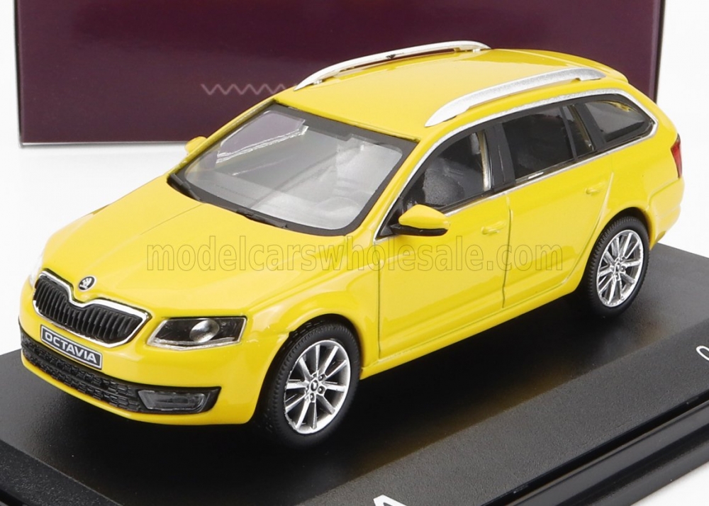 1:43 SKODA Octavia Iii Combi (2013), yellow - 027GT