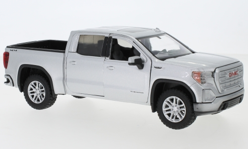 1:24 GMC Sierra 1500 SLT Crew Cab (2019), silver - 79361SILVER