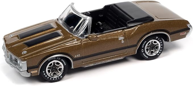 1:64 OLDSMOBILE 442 Convertible (1970), burnished gold - JLCT011-22