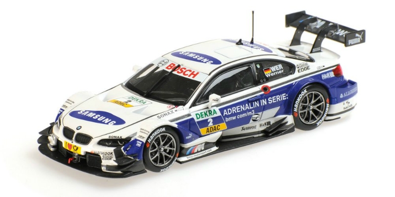 1:43 BMW M3 DTM - BMW team Schnitzer Dirk Werner DTM 2013 - 410132202