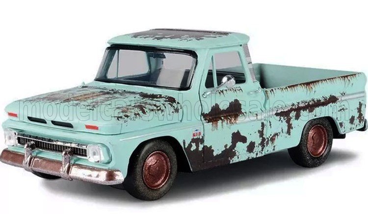 1:24 CHEVROLET C-10 Pick-up Weathered Treasure (1966), Ruggine - Rust - 79073