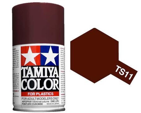 TS-11 Maroon (Каштановая) аэрозольная краска, 100 мл. (в баллоне) - 85011