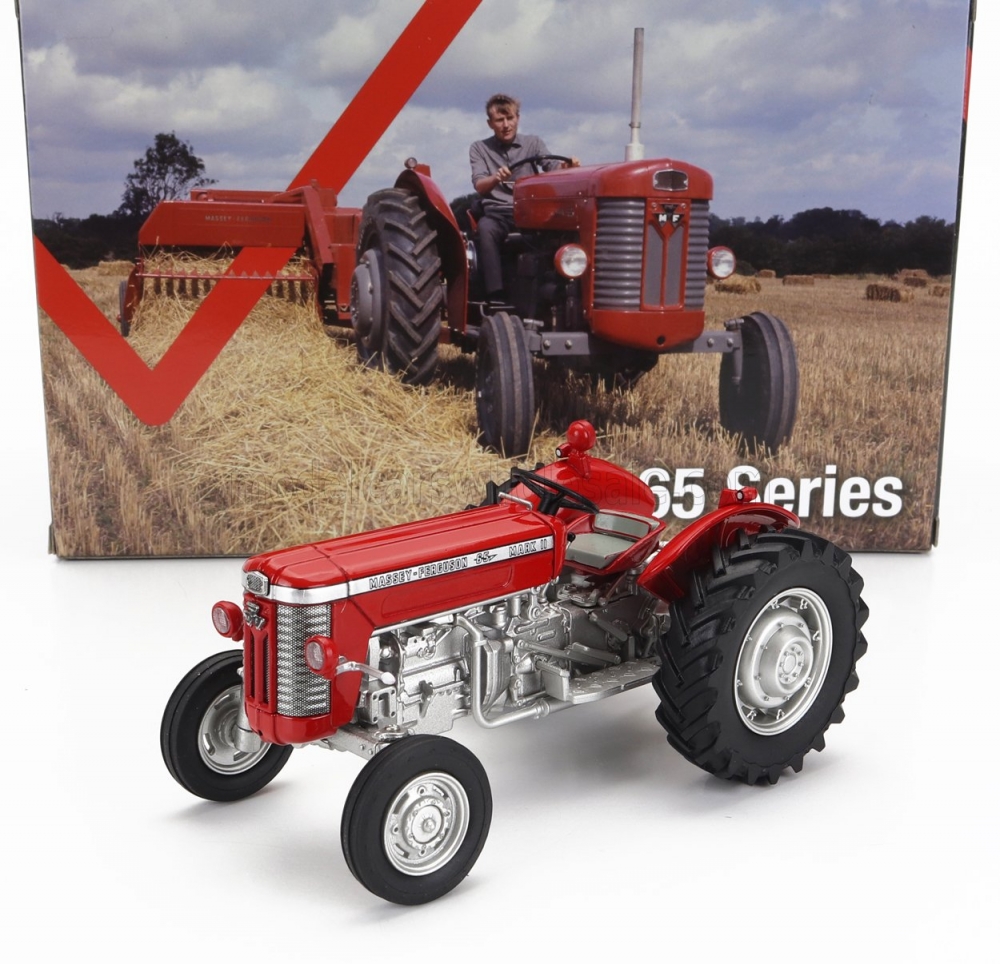 1:32 MASSEY FERGUSON Mf65 Mkii Tractor (1968), Red Silver - UH6395