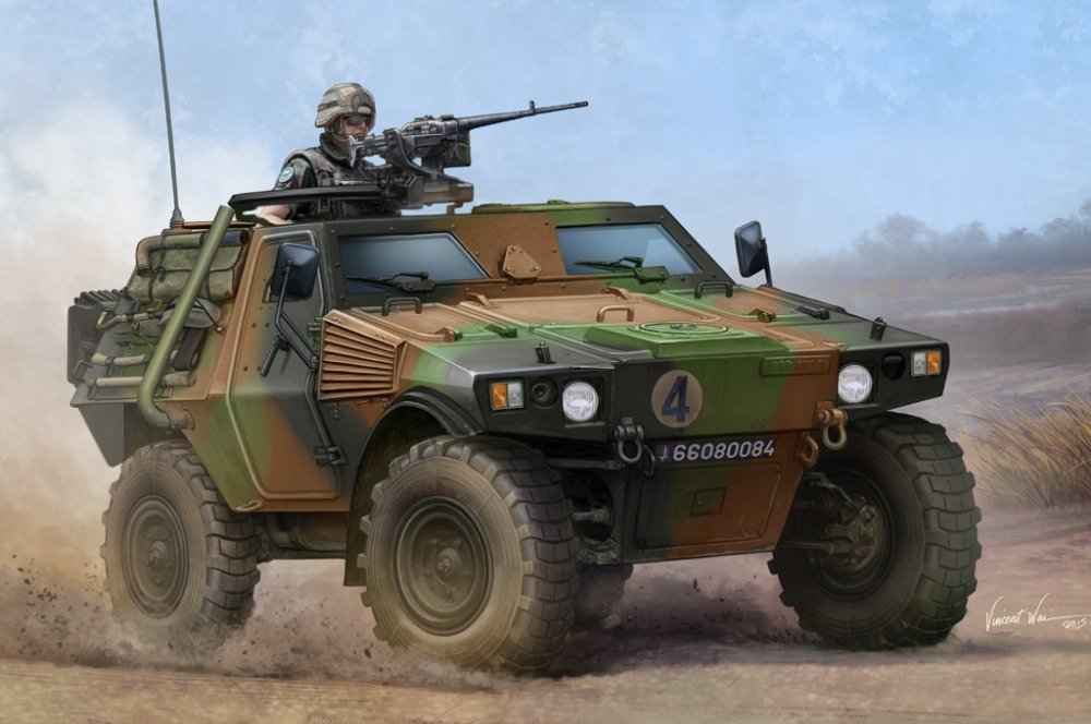 1:35 Сборная модель Бронеавтомобиль French VBL Armour Car - 83876